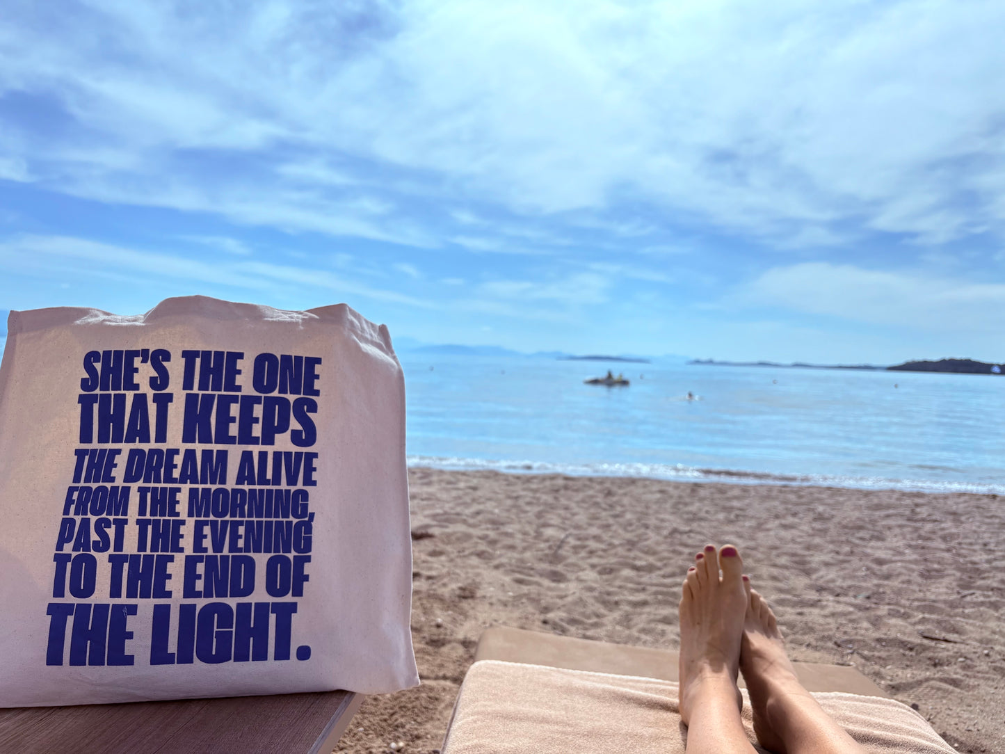 The Super Dooper She's The One That Keeps The Dream Alive Bag