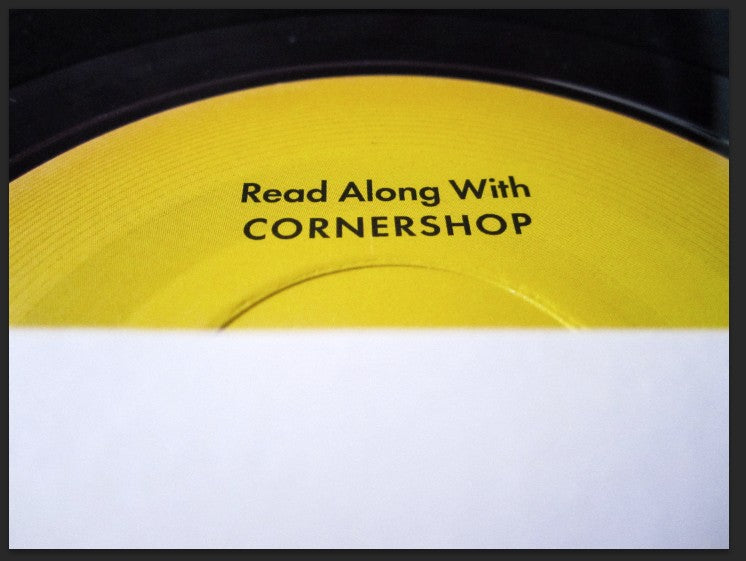 'What Did The Hippie Have In His Bag?' – read along book vinyl by Cornershop